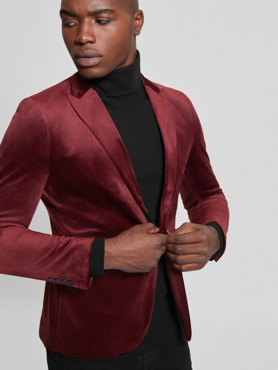 Guess Vino Fulham кадифено сако