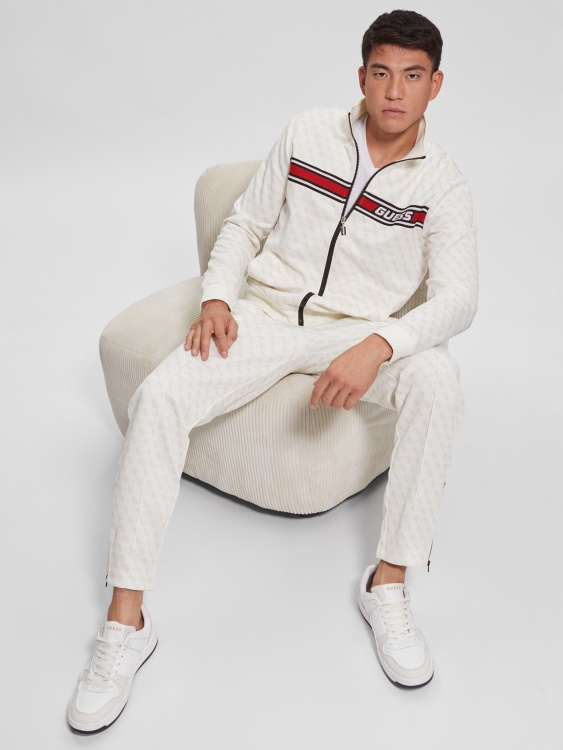 Guess Eco Korbin анцуг 4g Aop чисто бял