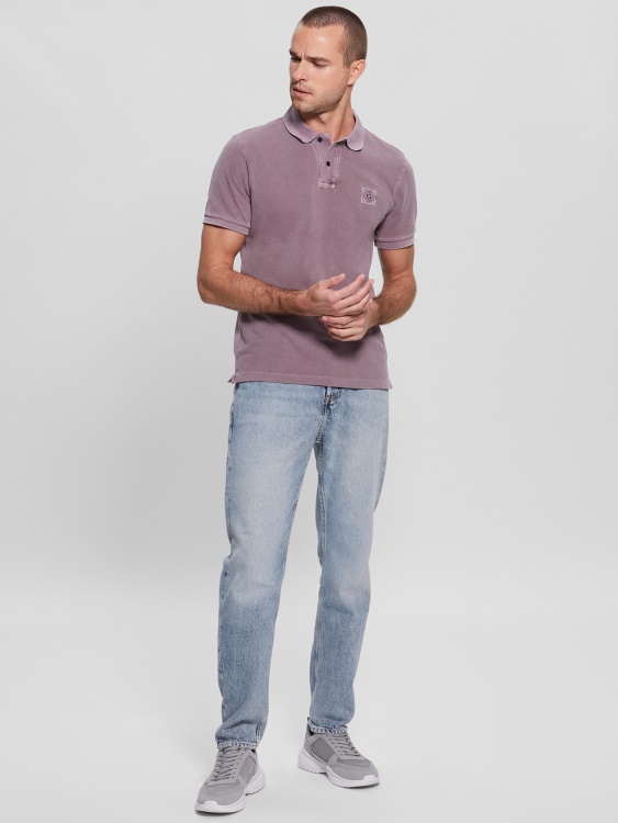 Guess Regal Plum Washed Polo