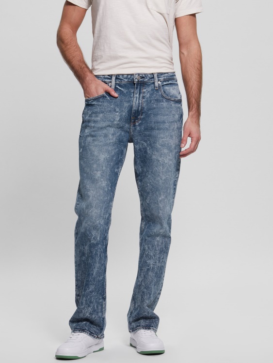 модерни дънки тип Bootcut Guess Vintage Indigo