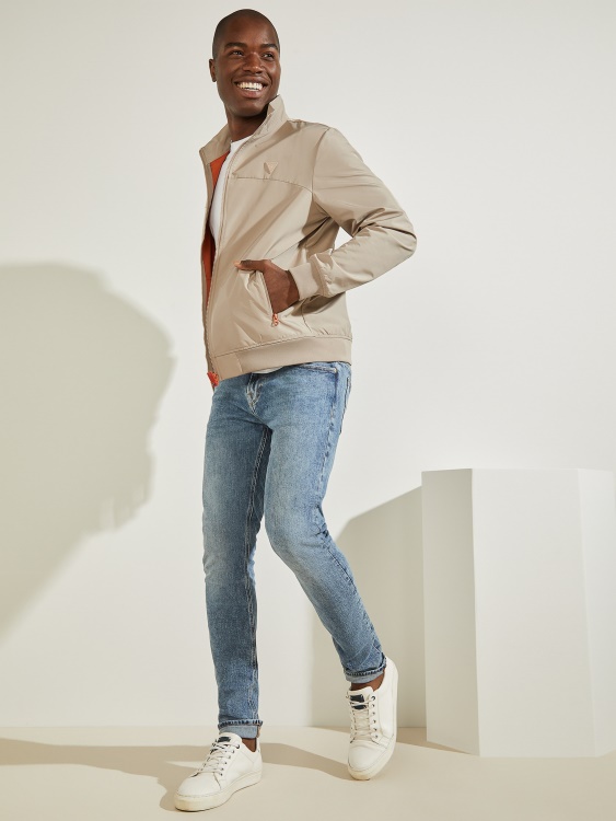 сиво оранжево в комбо яке Amos Guess