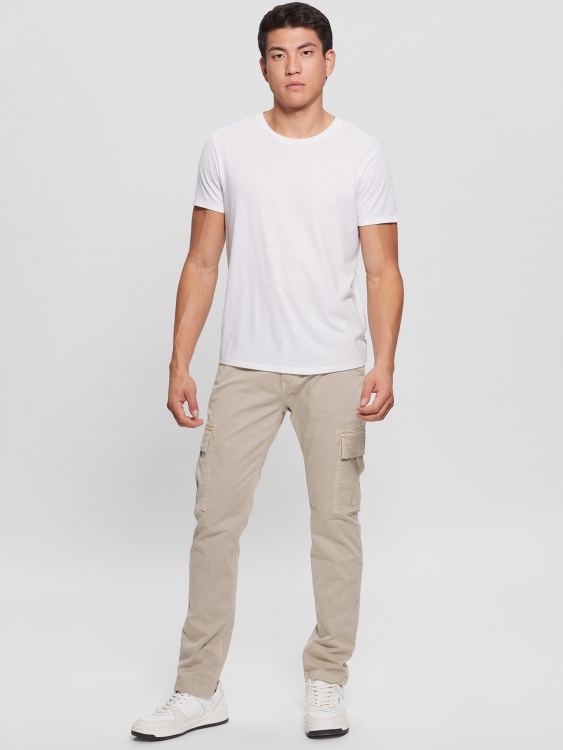 Guess Lonta класически карго панталон Pasadena Stone Multi