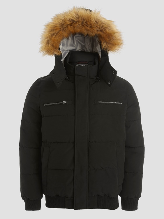 джет черно мулти Guess яке David Puffer