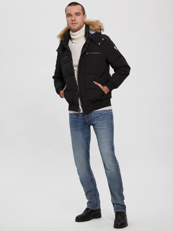 джет черно мулти Guess яке David Puffer