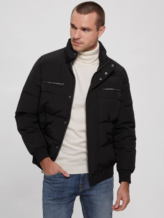 джет черно мулти Guess яке David Puffer
