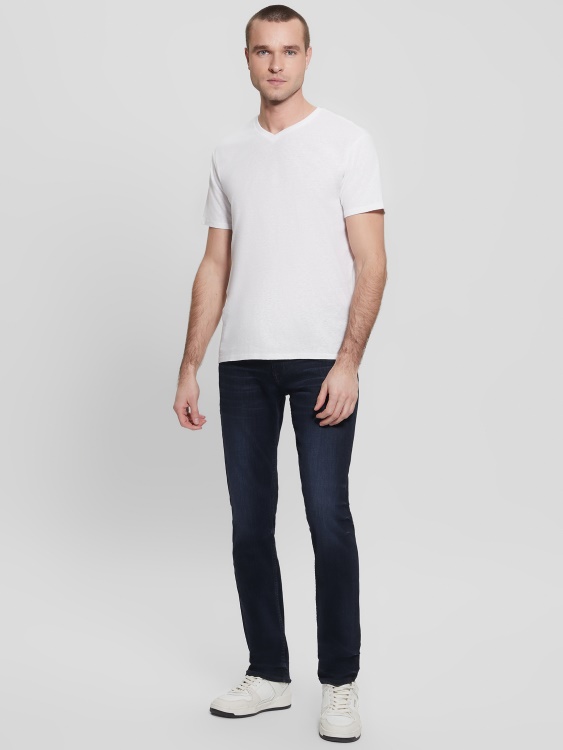 заострени дънки Ringer Wash Indigo Guess