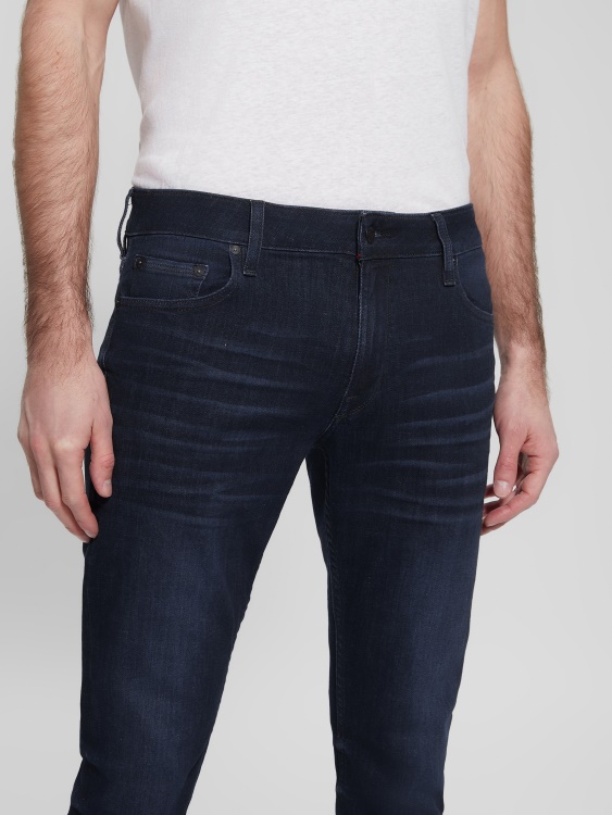 заострени дънки Ringer Wash Indigo Guess