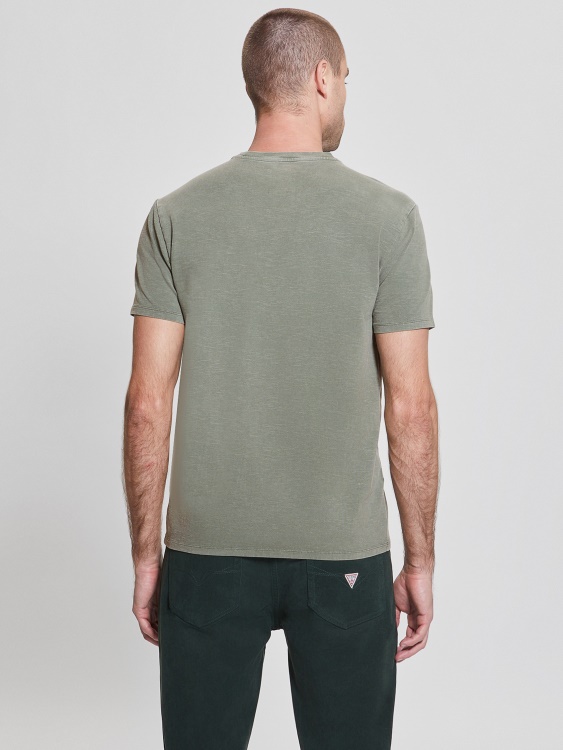Eli Washed Tee Guess Jungle Greens Multi