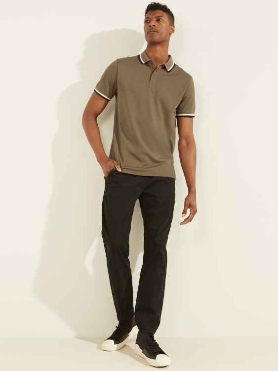 шоколадови рогчета Guess Sport Pique Polo