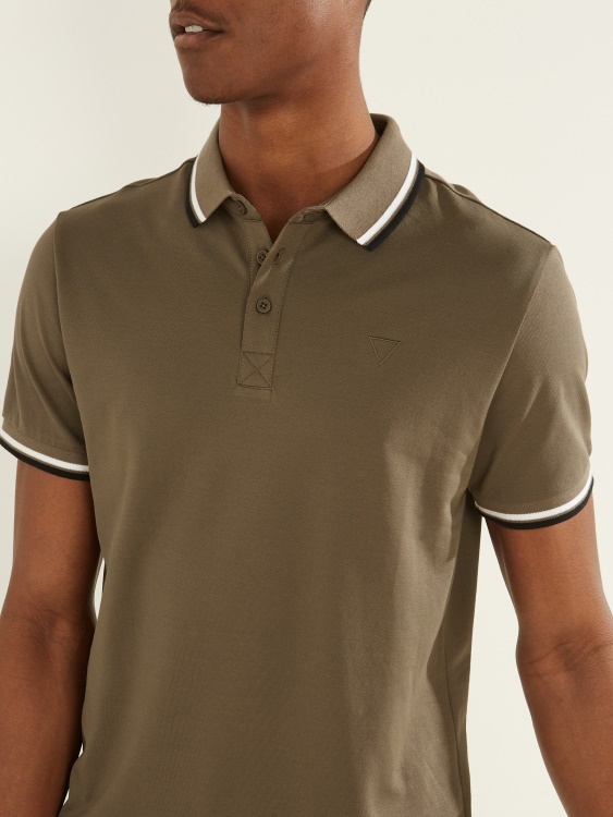 шоколадови рогчета Guess Sport Pique Polo