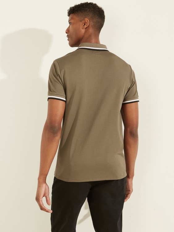 шоколадови рогчета Guess Sport Pique Polo