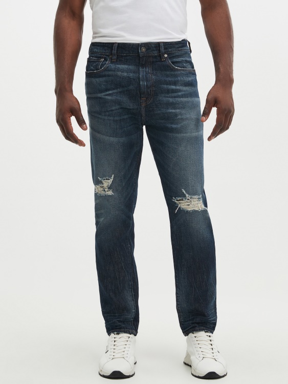 Globetrotter Guess изтощени спокойни заострени дънки