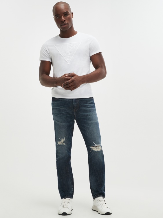Globetrotter Guess изтощени спокойни заострени дънки