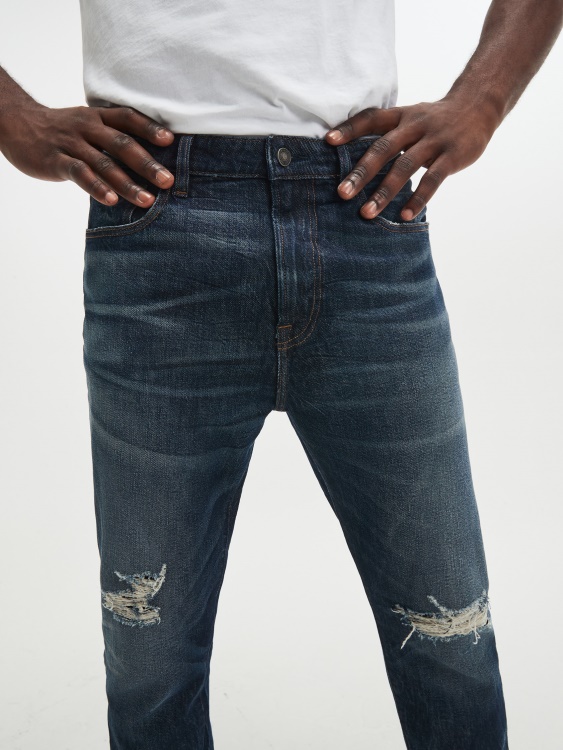 Globetrotter Guess изтощени спокойни заострени дънки