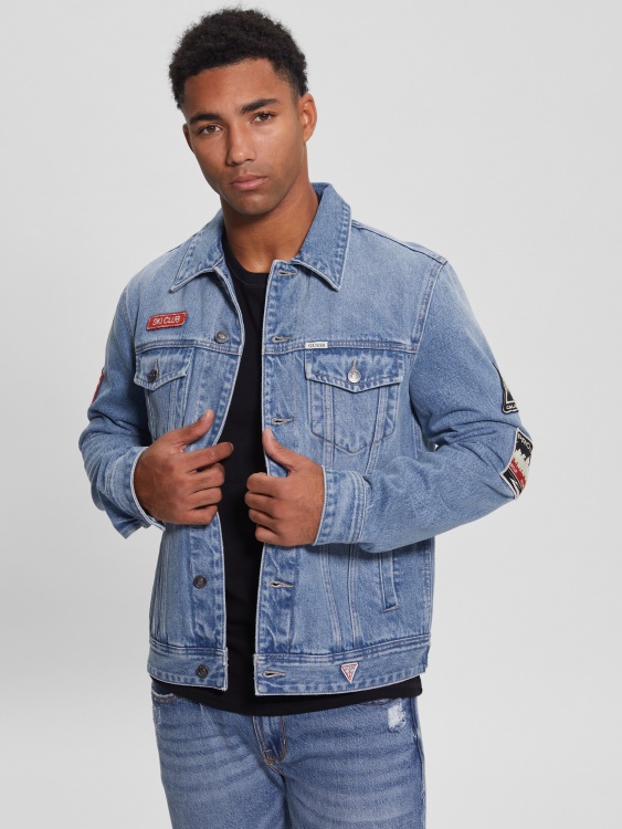 Guess Alpine Air Dillon Patch Denim яке