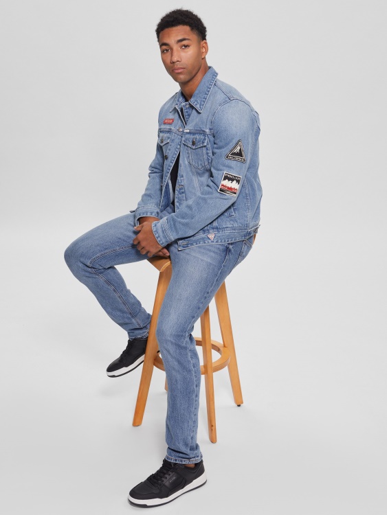 Guess Alpine Air Dillon Patch Denim яке
