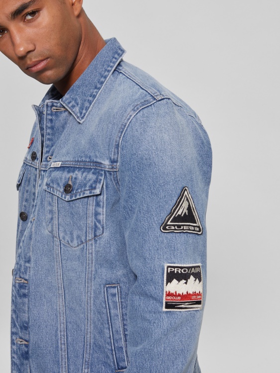 Guess Alpine Air Dillon Patch Denim яке
