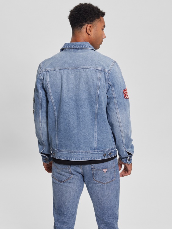Guess Alpine Air Dillon Patch Denim яке