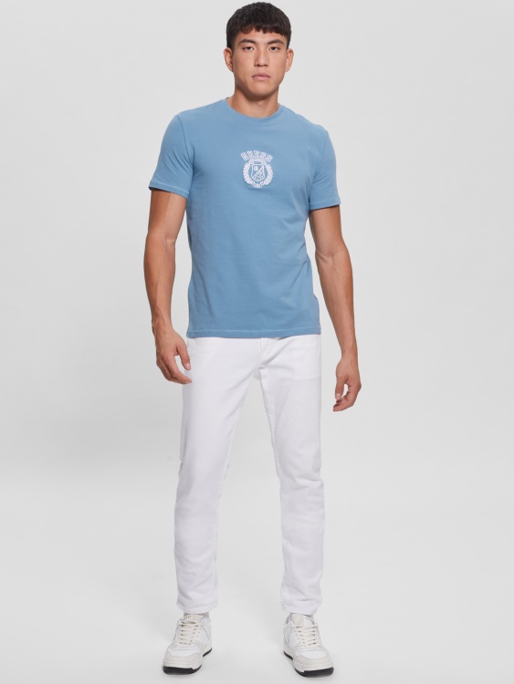 Eco Semyon Tee парижки покрив син Guess