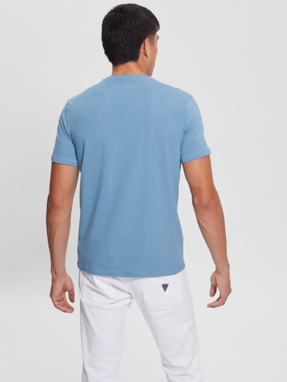 Eco Semyon Tee парижки покрив син Guess