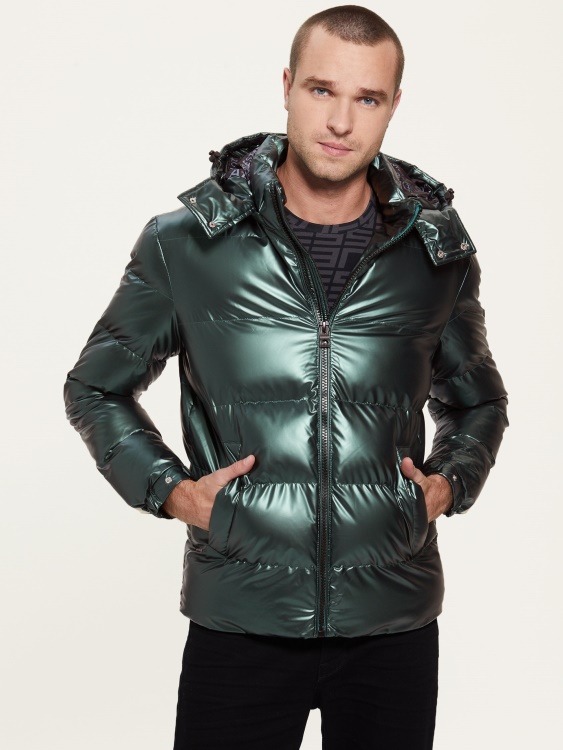 яке Guess Alpine Grove Metallic Puffer