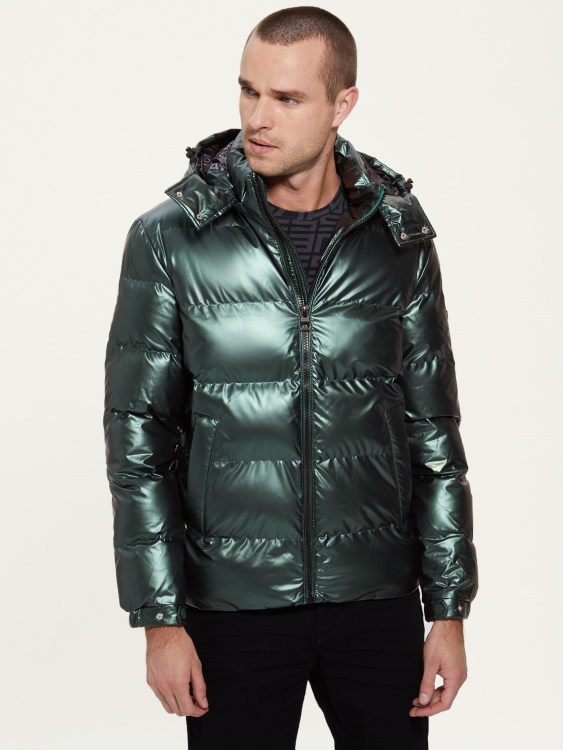 яке Guess Alpine Grove Metallic Puffer