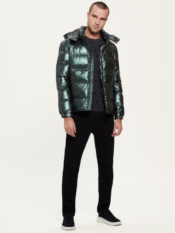 яке Guess Alpine Grove Metallic Puffer