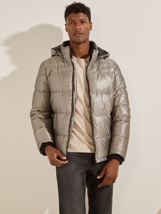 Sivo Multi Haris Pooheno Coat Guess