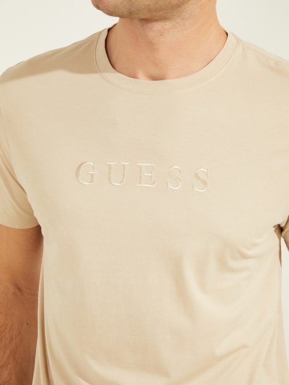 тениска с бродирано лого Guess Nomad