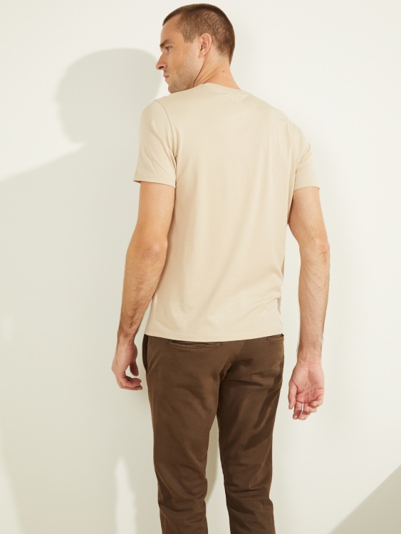 тениска с бродирано лого Guess Nomad