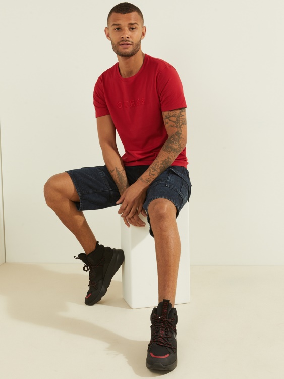 тениска Guess Chili бродирано лого