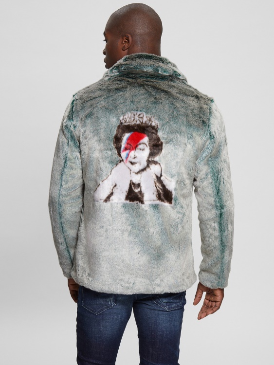 Guess Alpine Grove изкуствена кожа Queen Peacoat