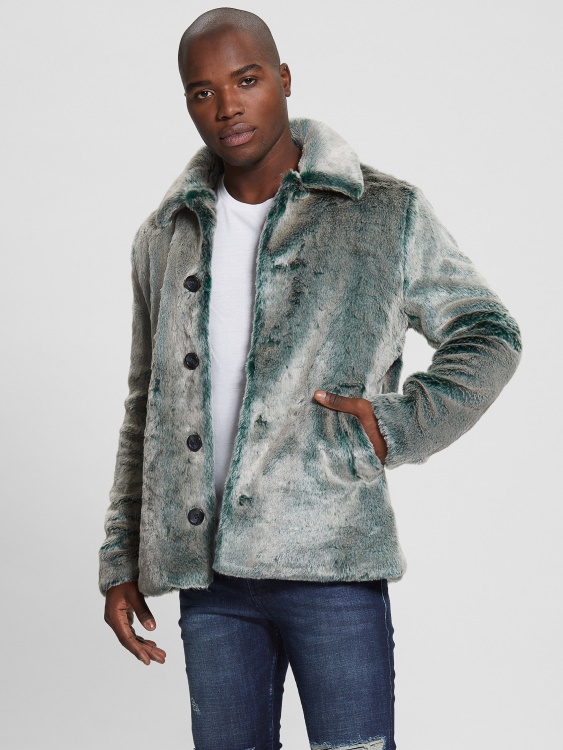 Guess Alpine Grove изкуствена кожа Queen Peacoat