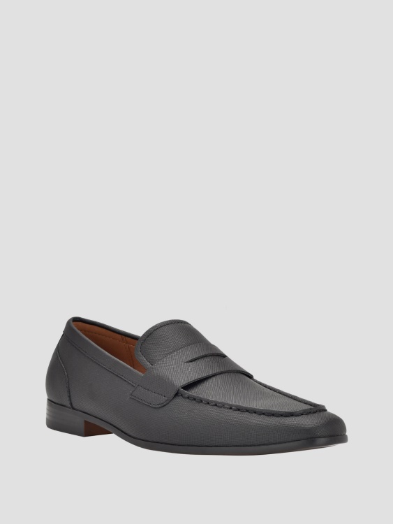 мокасини с рокля Kullen Guess черна кожа