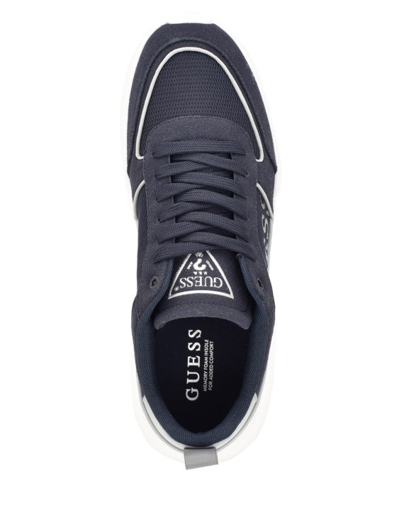 маратонки с лого Salter Guess светло сиво