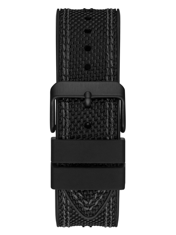 мултифункционален часовник от черен и сив мрамор Guess