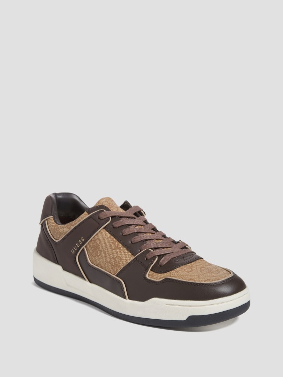 ниски кецове Vicenza Guess кафяви