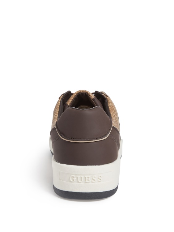 ниски кецове Vicenza Guess кафяви