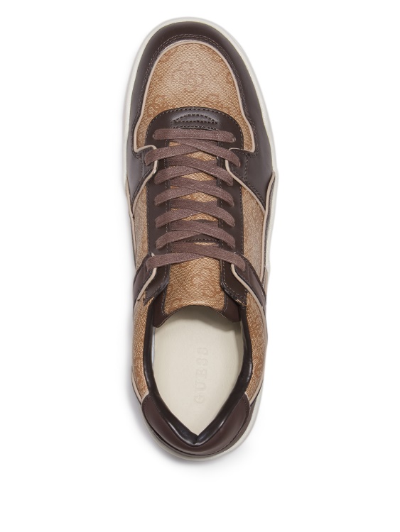ниски кецове Vicenza Guess кафяви