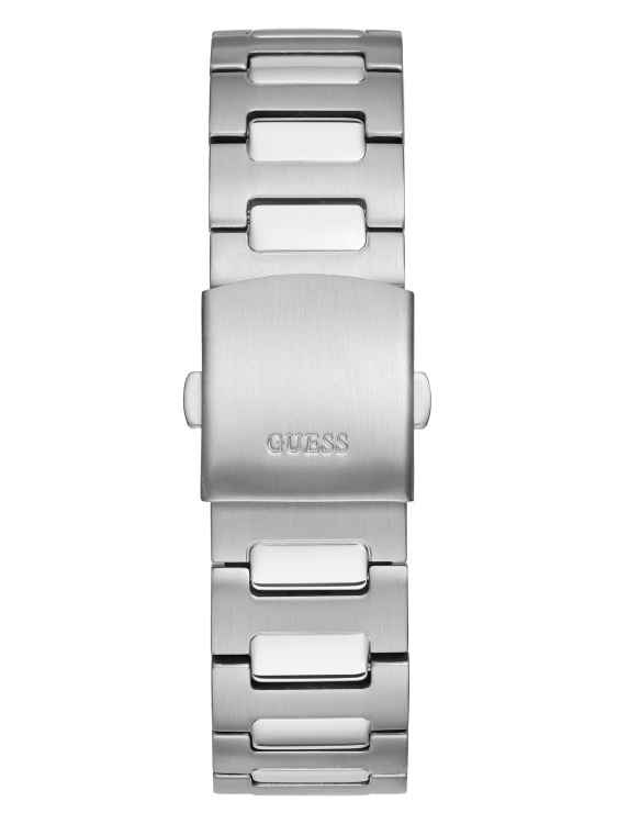многофункционален многофункционален часовник в сребрист цвят Guess