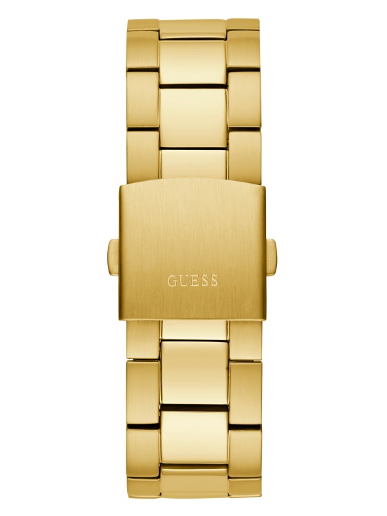 многофункционален часовник със златни тонове Guess Gold
