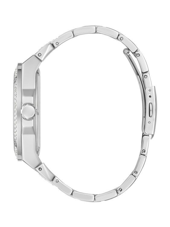 аналогов часовник Guess Multi с открит циферблат в сребрист цвят