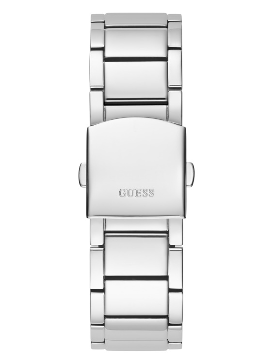 аналогов часовник Guess Multi с открит циферблат в сребрист цвят