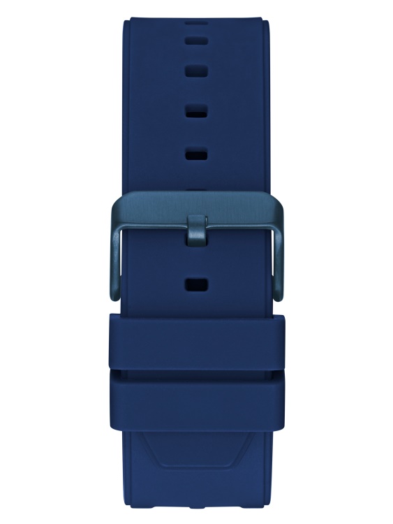 Blue Guess мултифункционален часовник със син открит циферблат