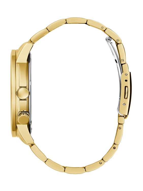 златен многофункционален часовник със златист цвят Guess