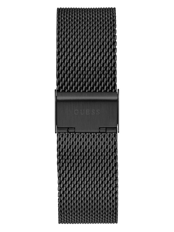 мулти черен многофункционален часовник Guess