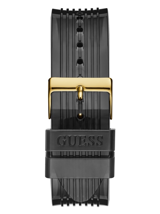черен многофункционален часовник Guess Multi