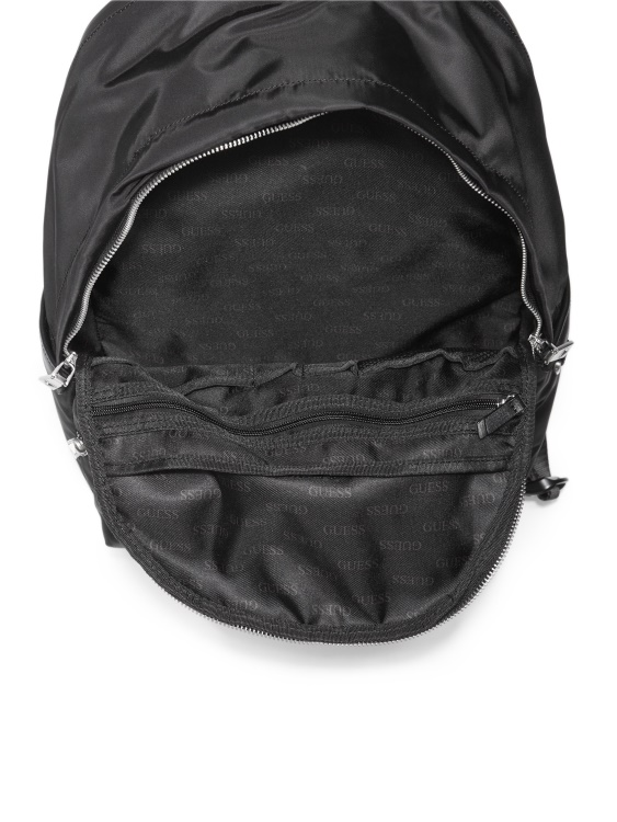 черна компактна раница Certosa Guess