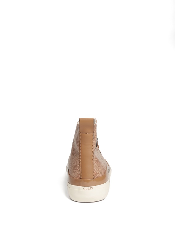 маратонки с високо лого Aviano Guess Brown Multi