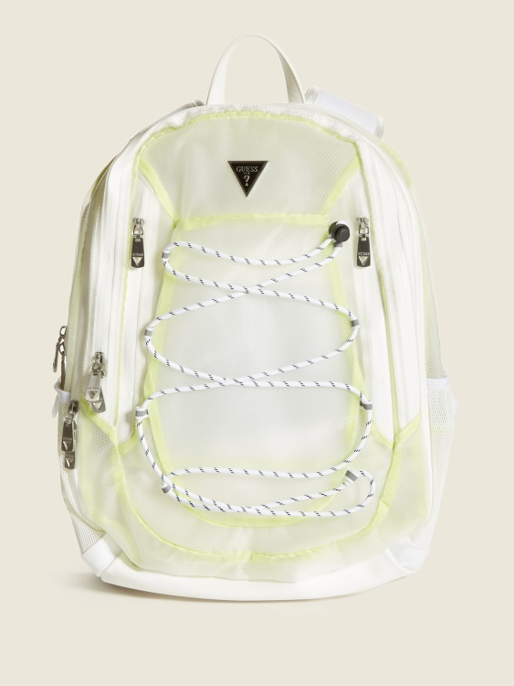 бяла многофункционална раница Guess Certoses